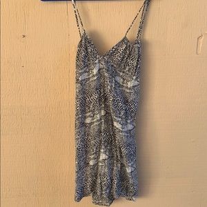 Acacia swimwear S snake minidress